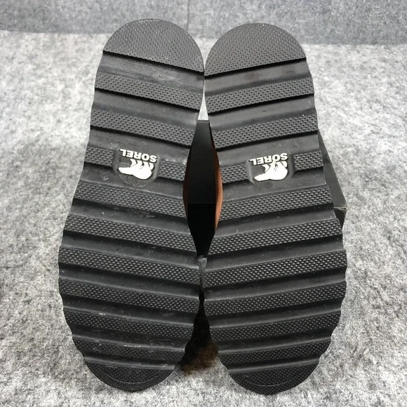 Sorel Waterproof Chelsea Boots Womens 9 Brown Leather Pull On NL3092-282 - Picture 11 of 16